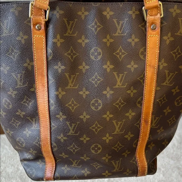 Louis Vuitton Brown Monogram Sac Shopping tote - Picture 8 of 16